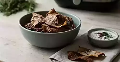 Chips de sarrasin à l'airfryer