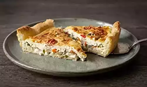 Tarte aux légumes à la ricotta, cuite à l’Airfryer