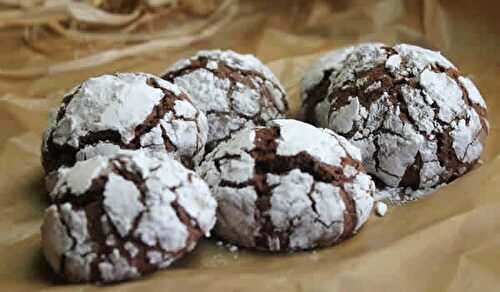 Biscuits Craquelés au chocolat au thermomix- gâteau délicieux pour vous.