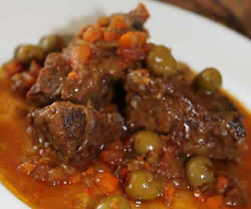 Boeuf aux olives cookeo - votre plat principal avec le cookeo.