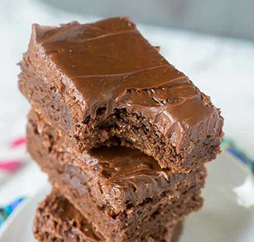 Brownies au chocolat très moelleux - pour votre goûter ou dessert