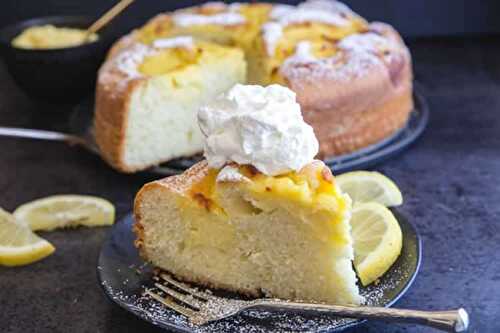 Cake à la crème au citron - idéal pour votre dessert.