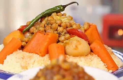 Couscous agneau cookeo - votre plat de la cuisine marocaine.