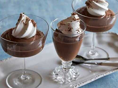 Crème dessert chocolat au cookeo - recette cookeo facile
