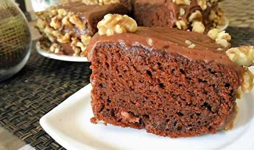 Gâteau au chocolat et yaourt au thermomix - pour votre goûter.