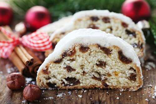 Gâteau de Noël allemand - une délicieuse bûche pour vous