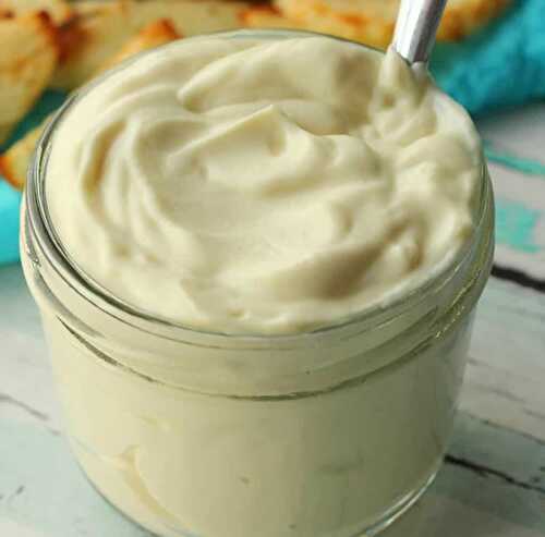 Mayo sans huile au thermomix - la mayonnaise pour vos salades d'entrée