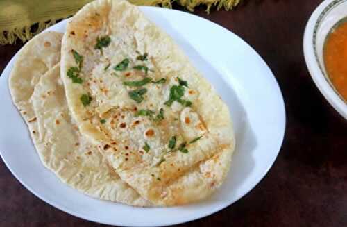 Naan - pain indien à l'ail et au fromage avec thermomix - recette thermomix.