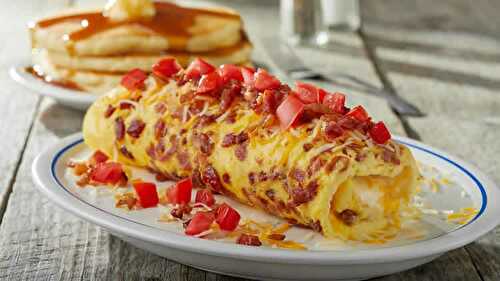 Omelette au lardons cookeo - pour accompagner vos plats.