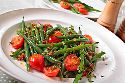 Salade haricots verts au thermomix
