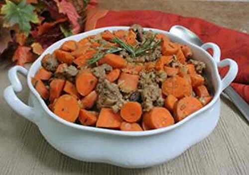 Saucisses et carottes au cookeo - recette plat cookeo facile.