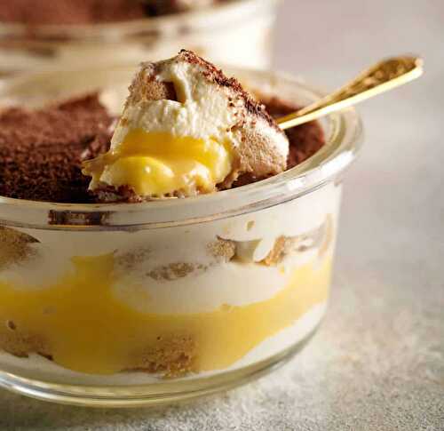 Tiramisu citron simple et pas cher : le dessert crèmeux et onctueux !