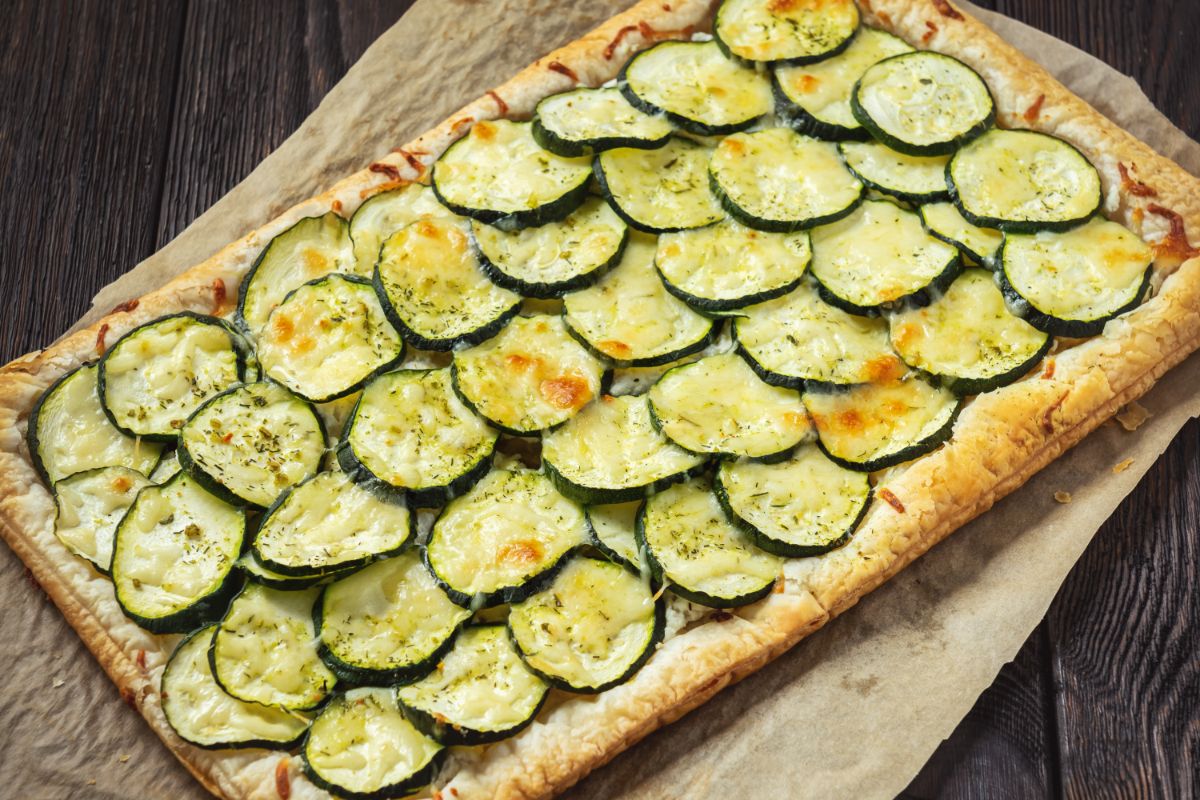 Tarte courgette facile