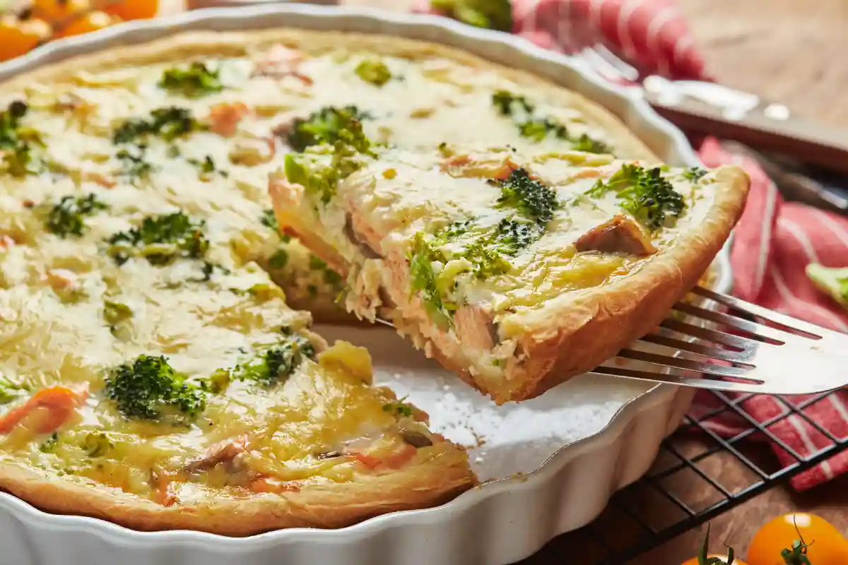 Comment préparer la quiche brocolis et thon