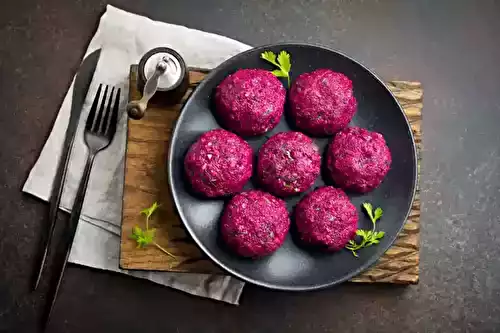 Boulettes de betteraves