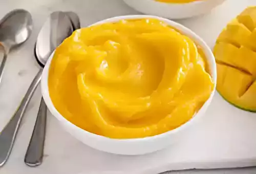 Crème glacée à la mangue