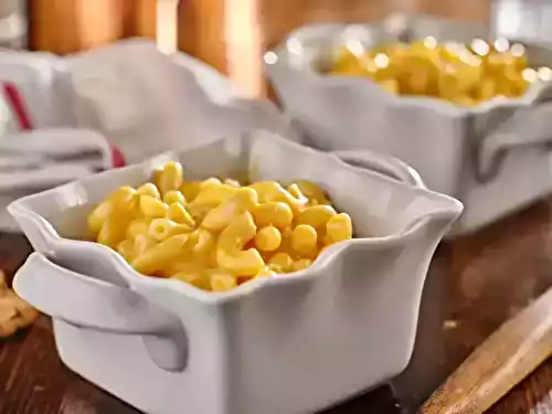 Macaroni au fromage crémeux