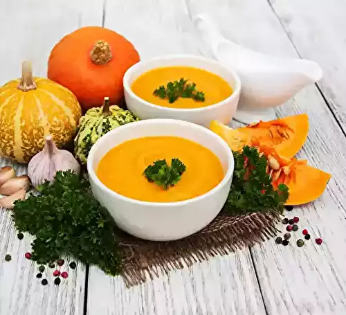 Soupe à la citrouille au cookeo