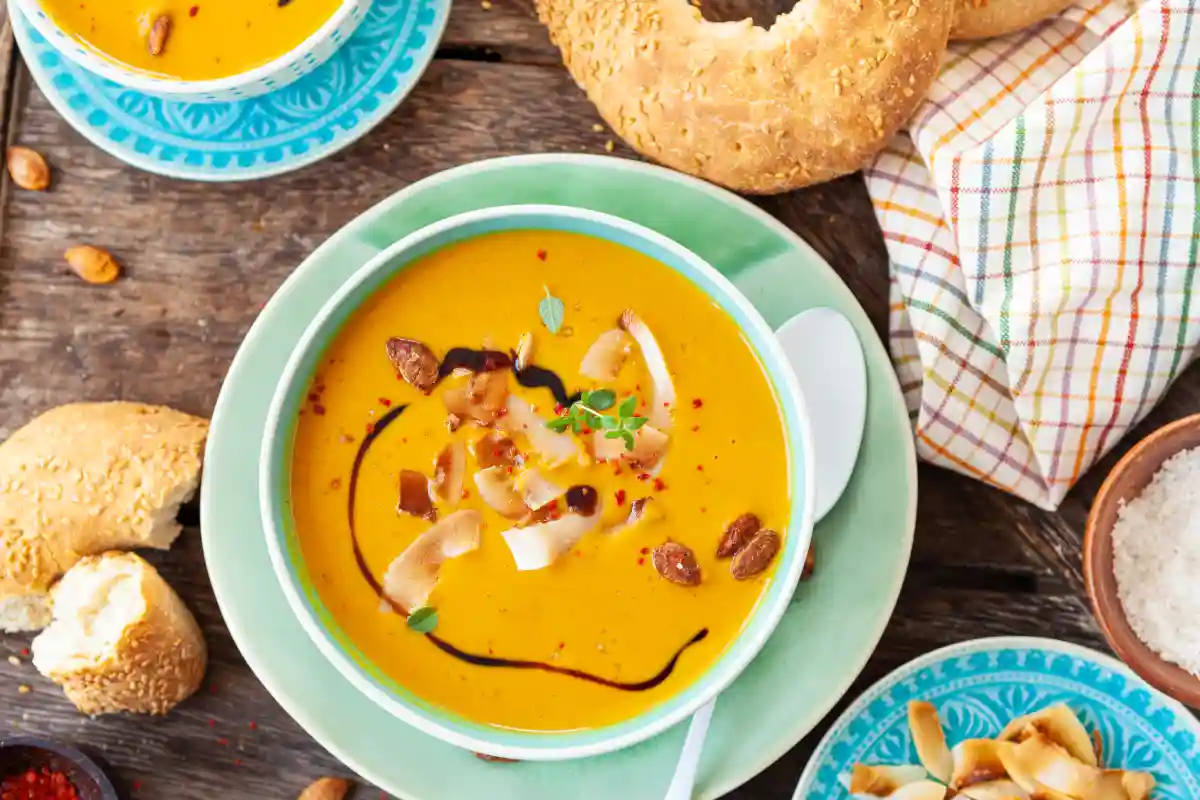 Soupe de potimarron au lait de coco : un délice crémeux et sain