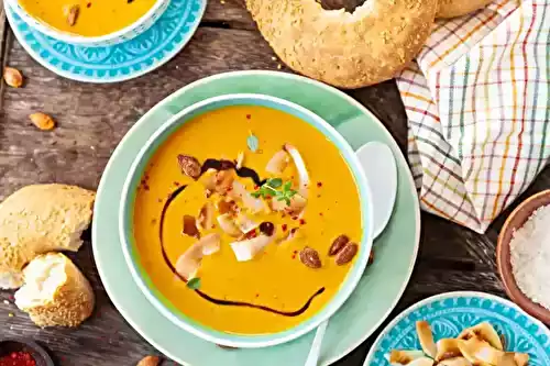 Soupe de potimarron au lait de coco : un délice crémeux et sain