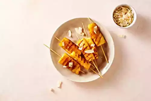 Ananas Grillé : Un Dessert Léger et Exotique à Essayer