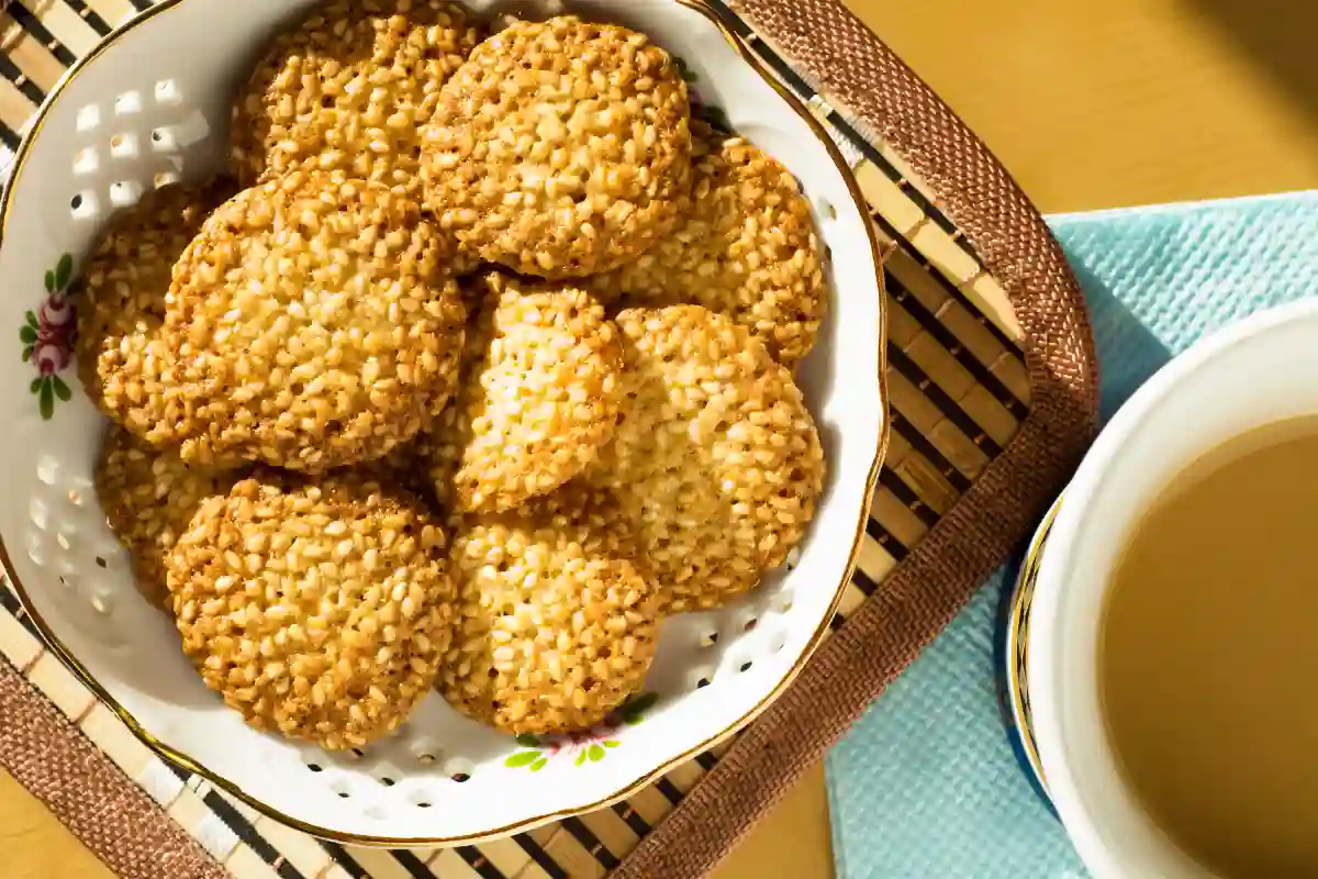 Biscuits au sésame fait maison