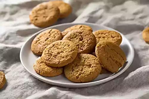 Biscuits snap au gingembre - appréciés durant la saison froide.