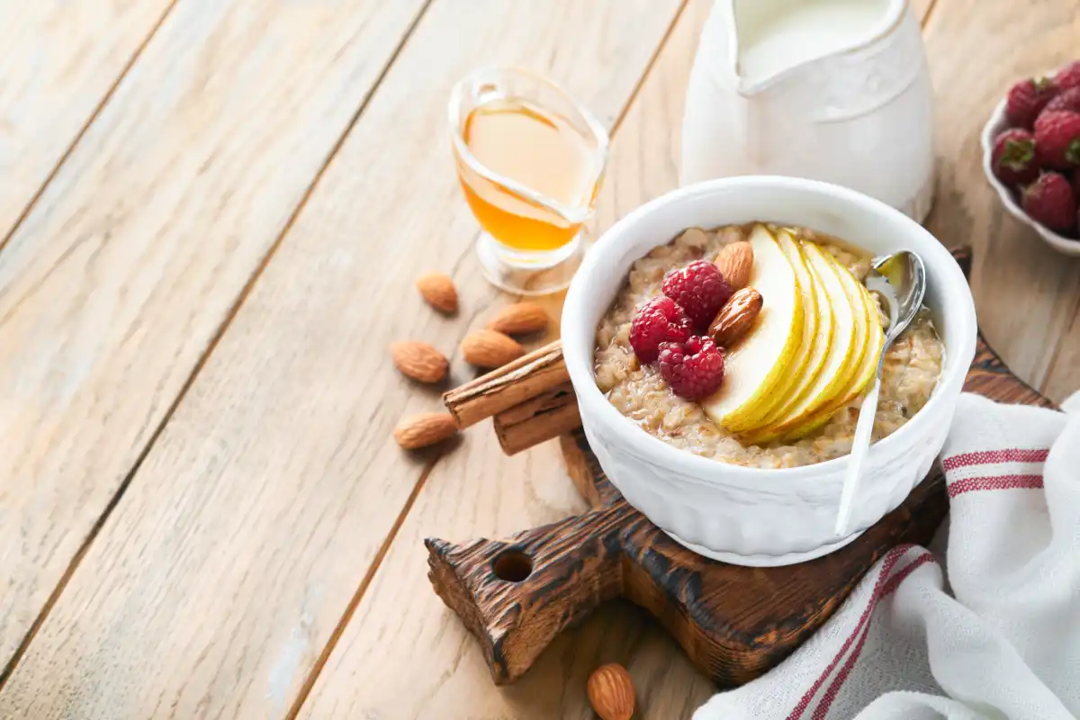 Bouillie d’avoine pour le petit déjeuner