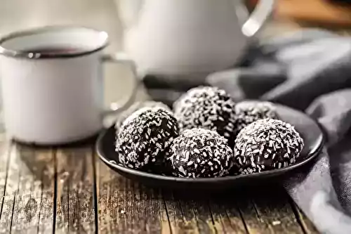 Boulettes de chocolat à la noix de coco