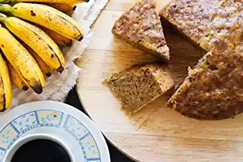 Cake facile au thermomix : Le gâteau à la banane