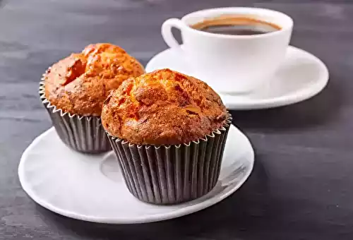 Muffins aux carottes moelleux