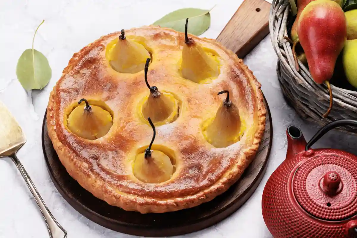 Tarte aux poires à l'ancienne