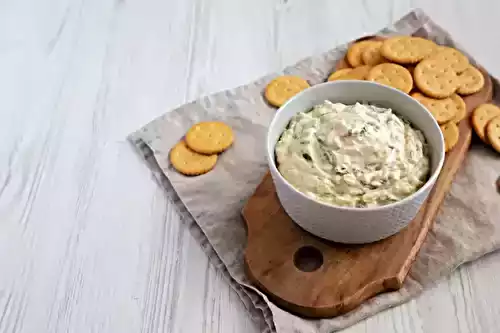 Trempette maison aux oignons caramélisés et aux épinards