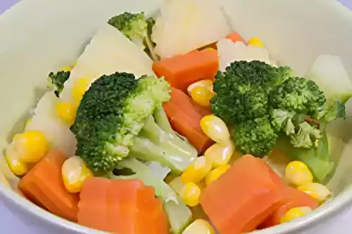 Adoptez le healthy : Salade de légumes vapeur au Cookeo