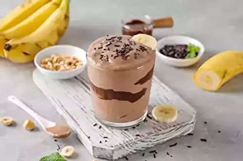 Glace Végétalienne à la Banane et au Chocolat