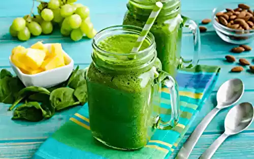 Green smoothie aux épinards : 5 minutes pour booster votre énergie