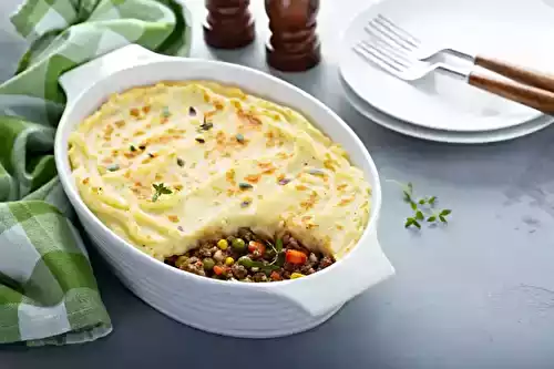 Hachis Parmentier traditionnel : Parfait pour les repas en famille !