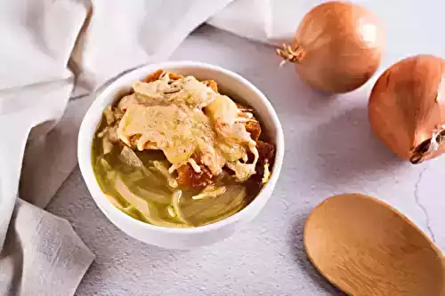 Soupe à l'oignon et vin blanc au Cookeo : Le plat réconfortant de l'automne