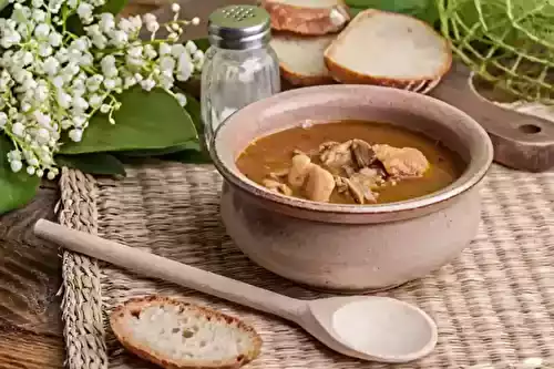 Soupe au goulasch : idéale pour les journées fraîches.