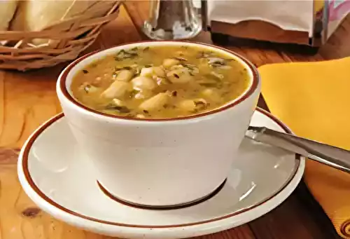 Soupe de haricots blancs au Cookeo : Un dîner en 20 minutes qui réchauffe vos soirées !