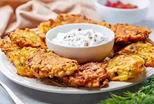 Galettes de courgettes et sauce yaourt au Thermomix : Une recette saine et savoureuse