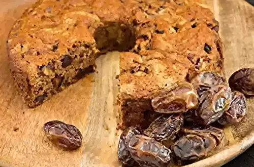 Gâteau moelleux aux dattes : une alliance parfaite du fondant et du goût