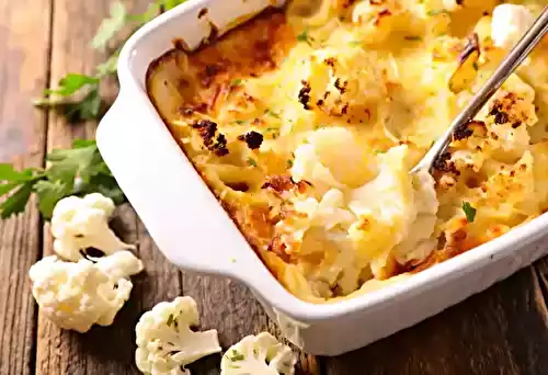 Le gratin de chou-fleur au four qui va régaler toute la famille