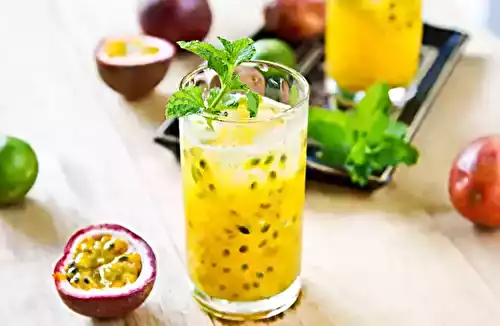 Mojito au Fruit de la Passion : Un Cocktail Tropical et Rafraîchissant