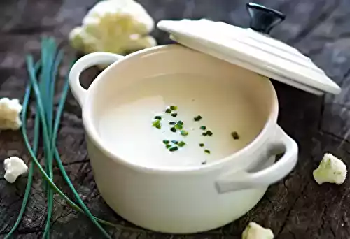 Soupe de chou-fleur avec et sans Thermomix