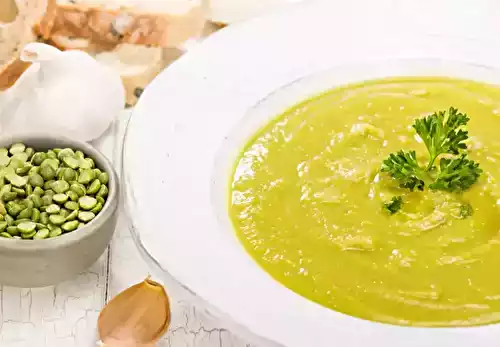 Soupe de pois cassés au Thermomix : Parfaite pour les journées froides