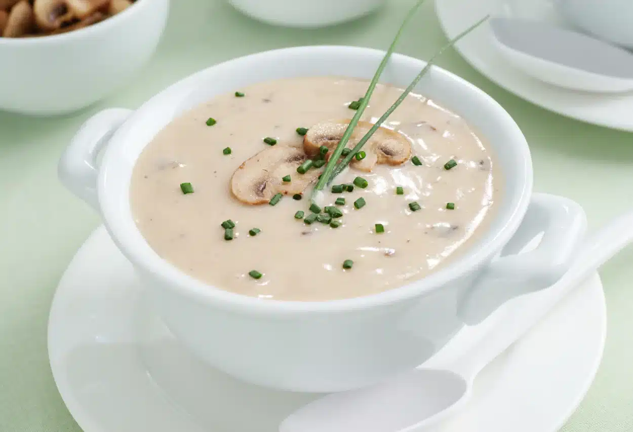 Velouté de champignons au Cookeo :  idéal pour les soirées cocooning