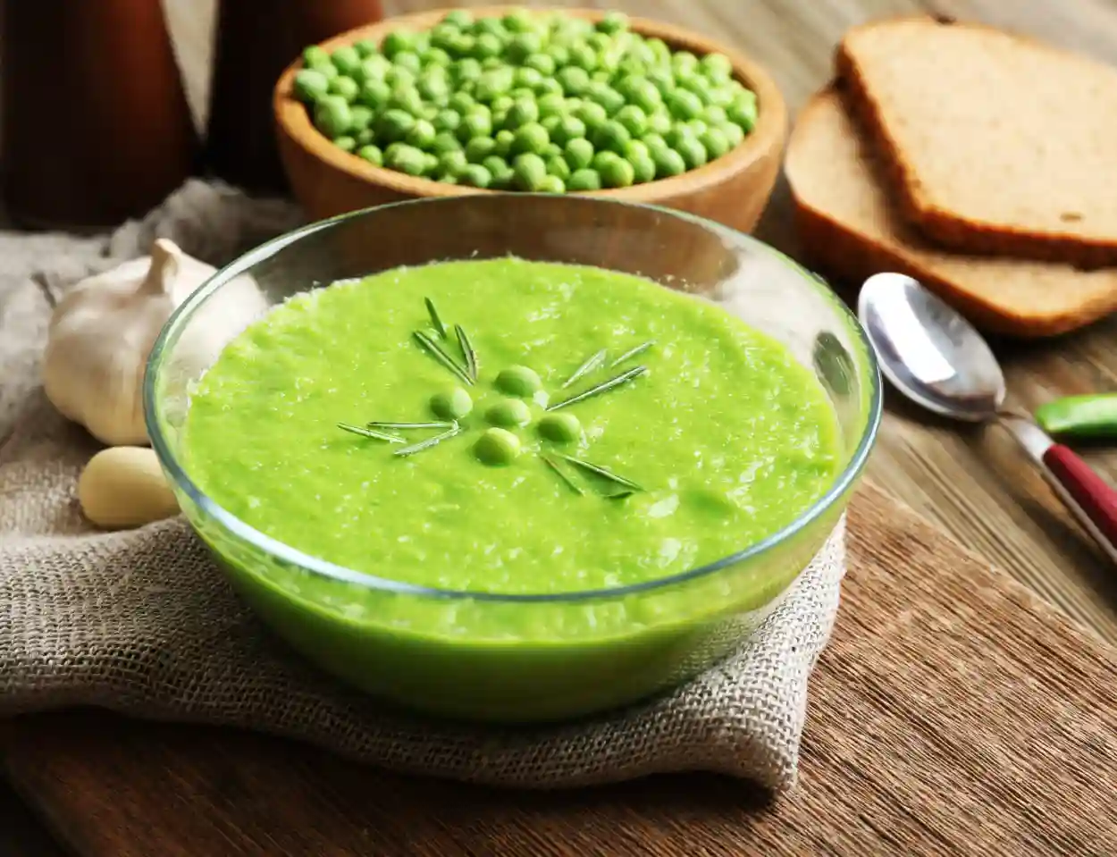 Soupe de petits pois au Thermomix : Onctueux, Facile et Rapide