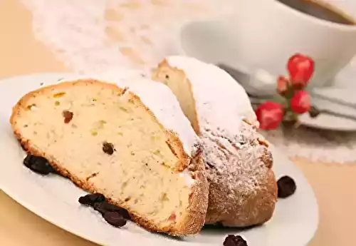 Gâteau au yaourt aux raisins secs