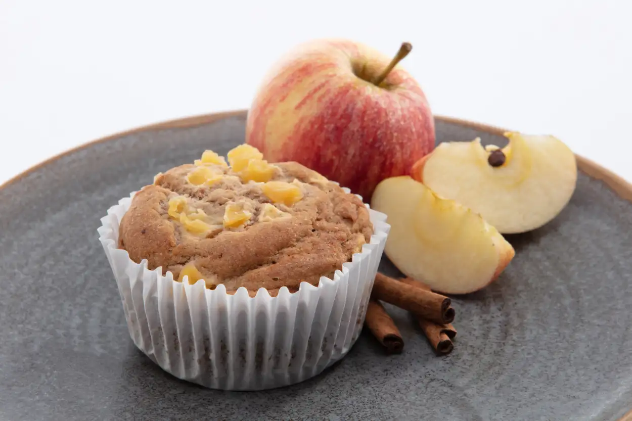 Muffins aux pommes moelleux et parfumés